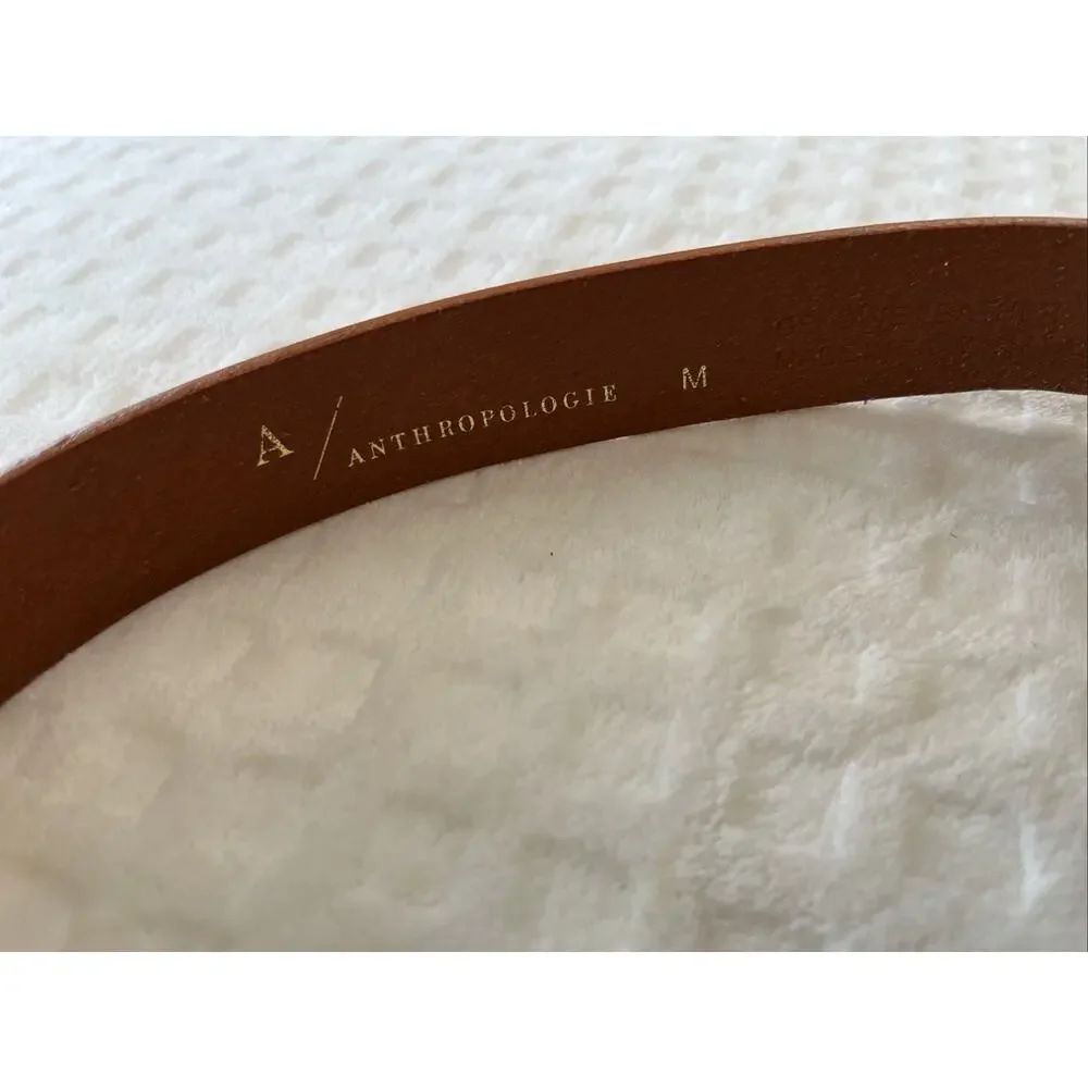 Anthropologie genuine leather